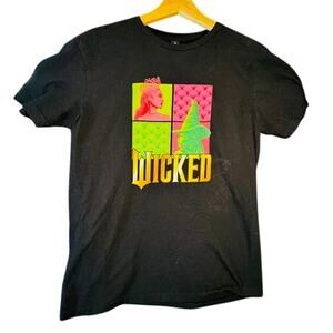 Wicked The Movie T Shirt Wicked Movie Shirt Graphic Tee Gildan Size M Unisex